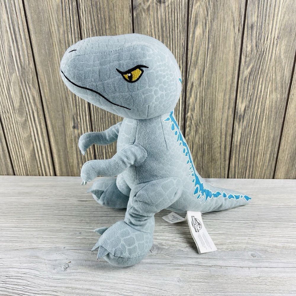 Jurassic Park World Dominion Velociraptor Blue 10" Plush Universal Studios